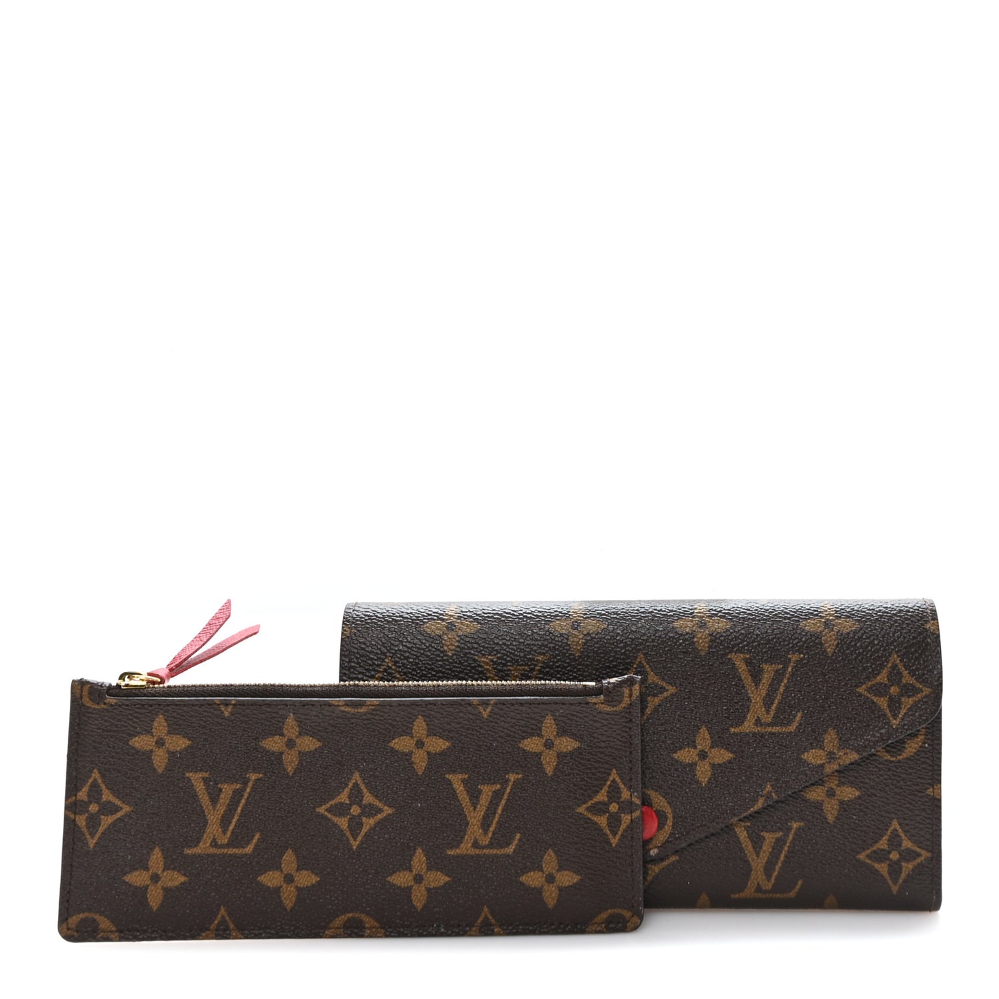 Monogram Josephine Wallet Red