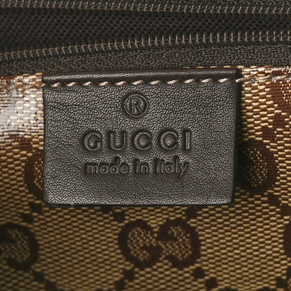 Gucci Monogram Medium Abbey Tote Dark Brown 6 of 12