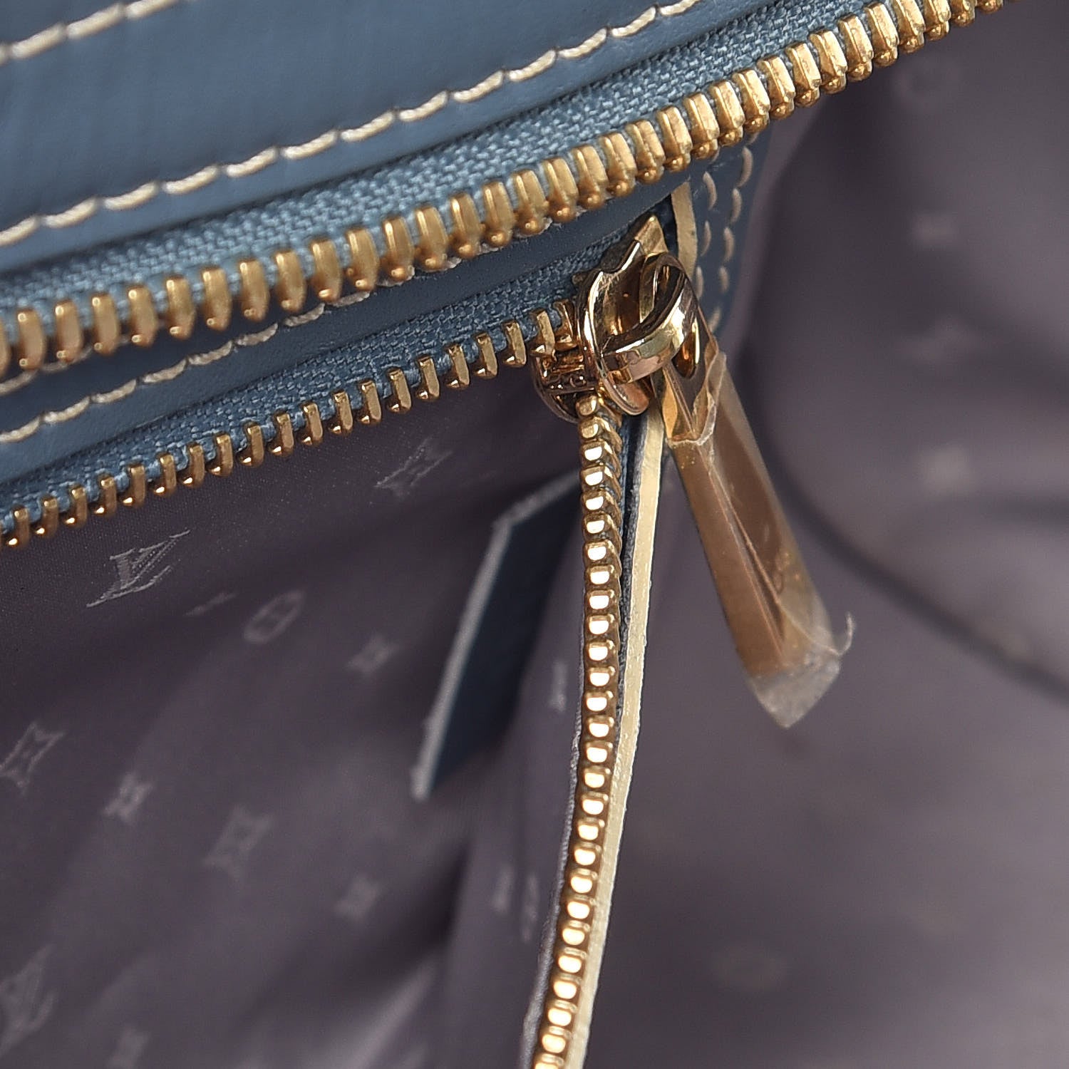 Louis Vuitton Suhali L Epanoui PM Blue 7 of 10