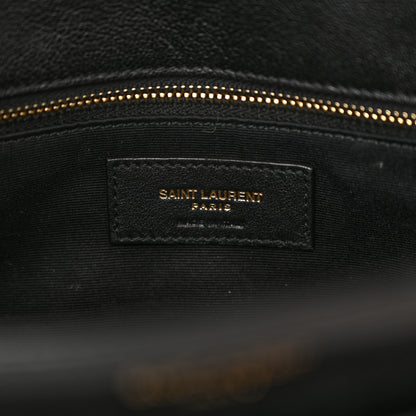 Saint Laurent Lambskin Quilted Mini Becky Chain Bag Black 7 of 13