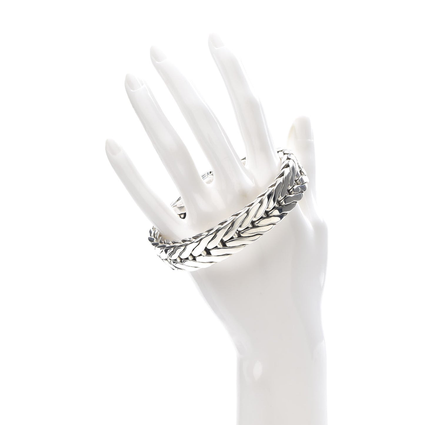 Sterling Silver 15.5mm Modern Chain Bracelet