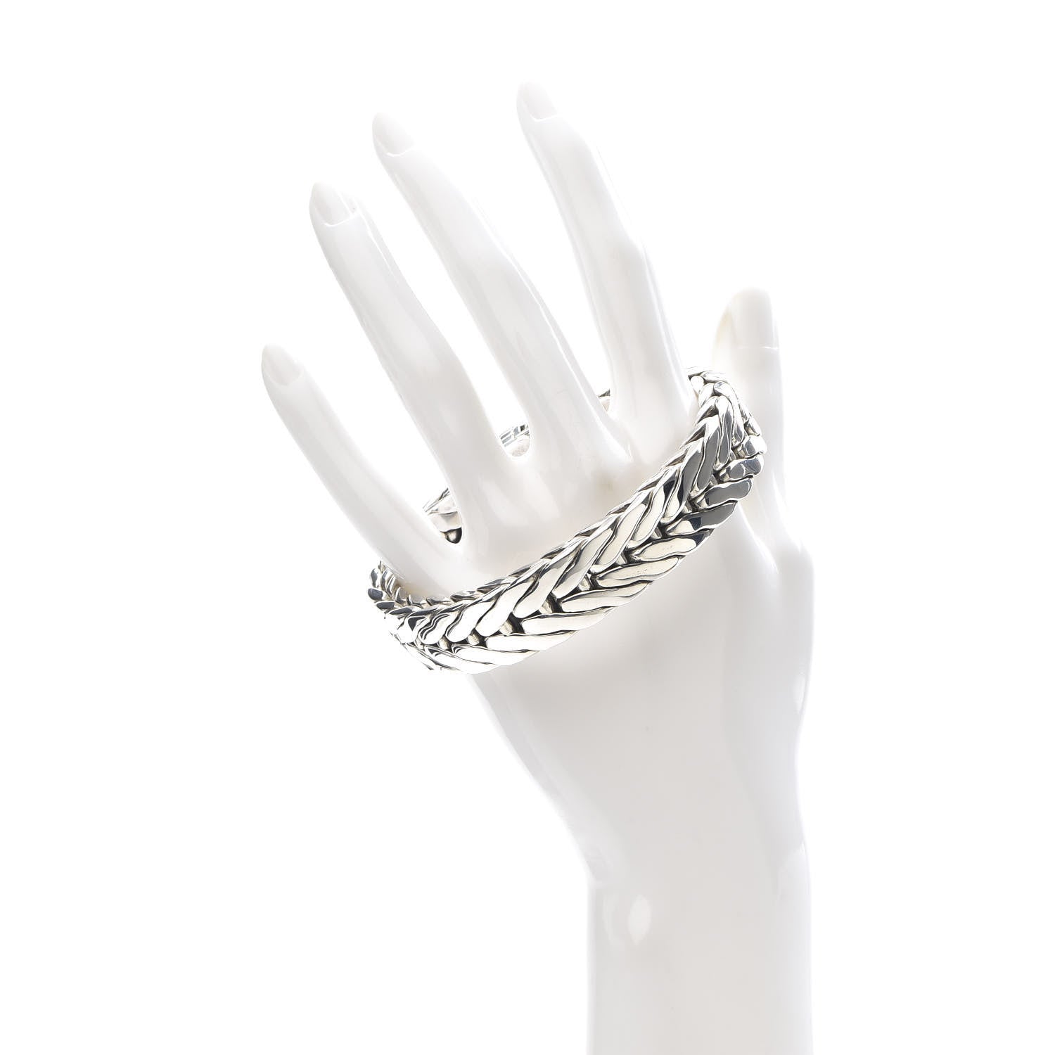 John Hardy Sterling Silver 15.5mm Modern Chain Bracelet 2 of 4