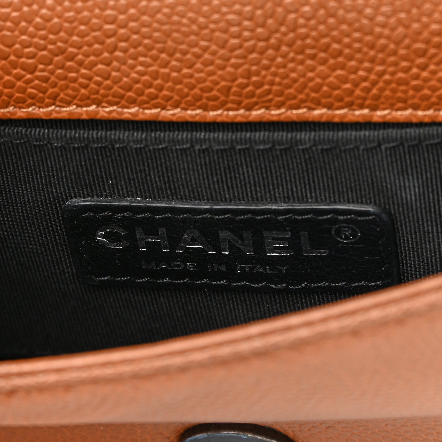 Chanel Caviar Mini Dallas Boy Brick Flap Brown 6 of 15