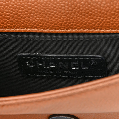 Chanel Caviar Mini Dallas Boy Brick Flap Brown 6 of 15