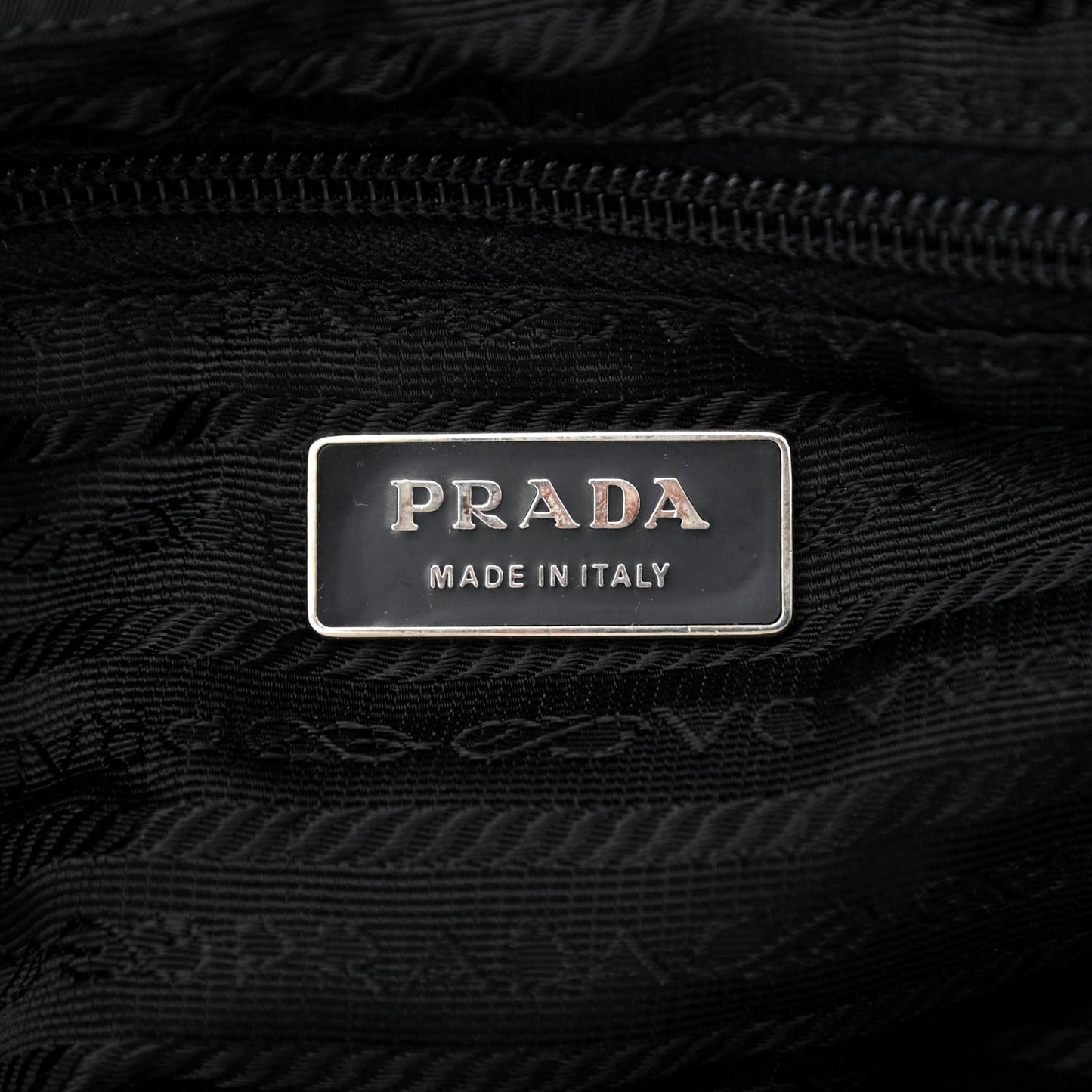 Nylon Vela Medium Backpack Black