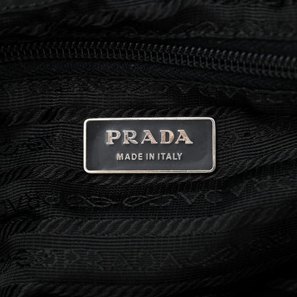 Prada Nylon Vela Medium Backpack Black 6 of 8