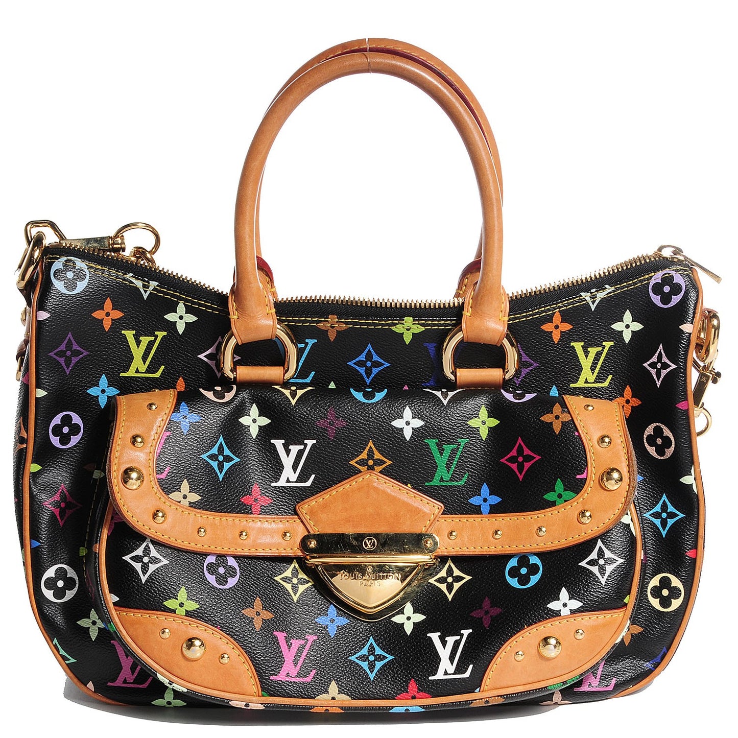 Monogram Multicolor Rita Black