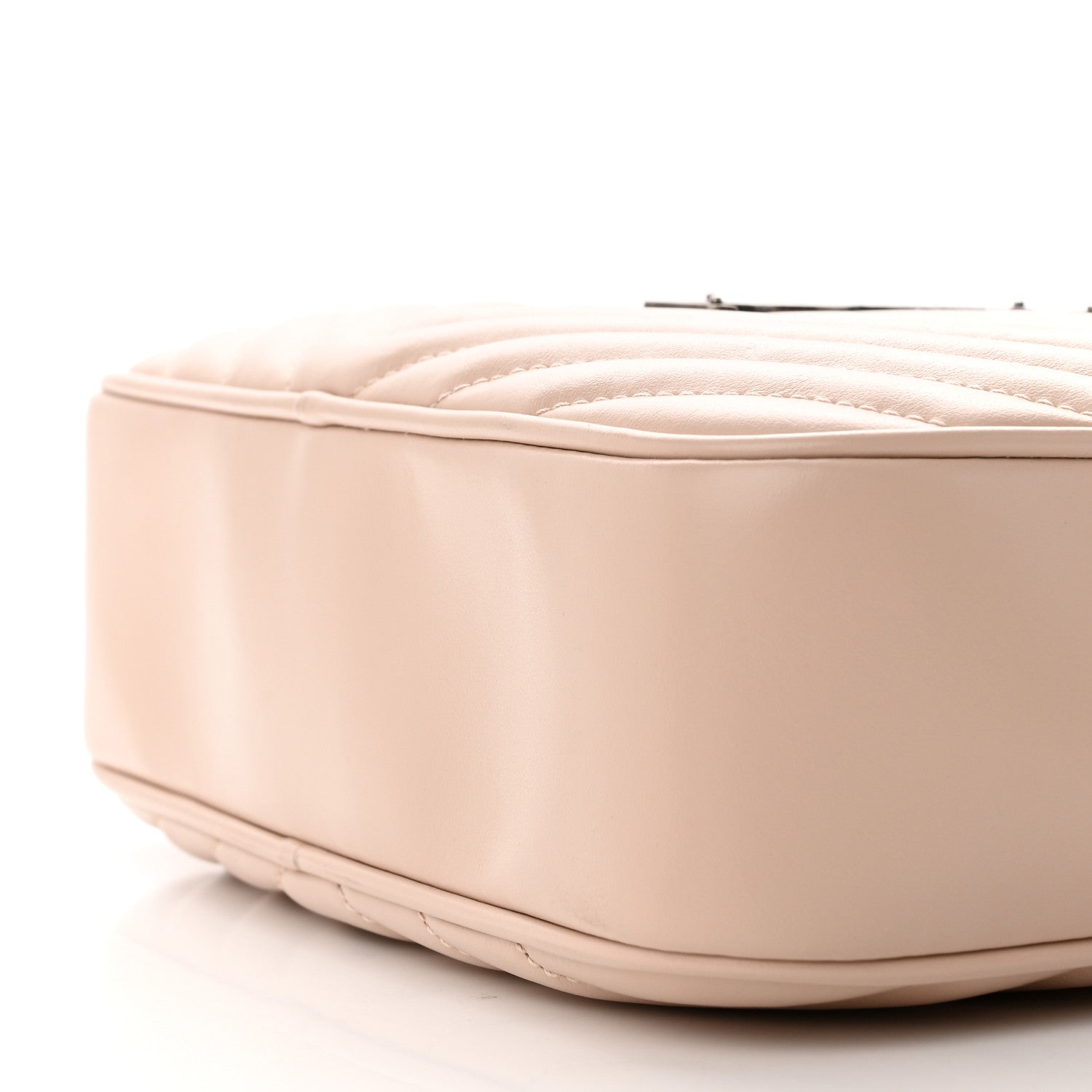 Saint Laurent Calfskin Matelasse Monogram Lou Camera Bag Marble Pink 10 of 10