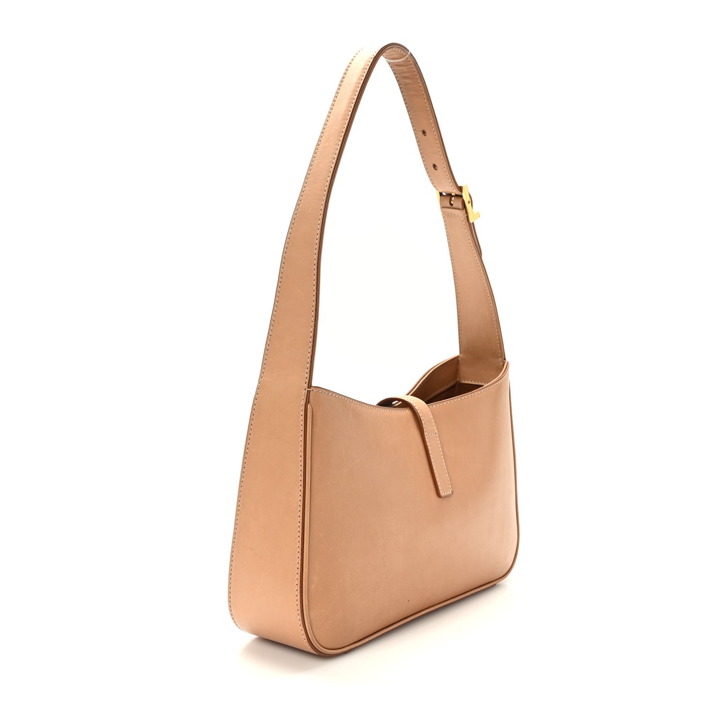 Smooth Calfskin Le 5 A 7 Hobo Brown