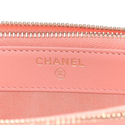 Chanel Caviar Quilted Small Boy Clutch With Chain Light Pink 7 of 11