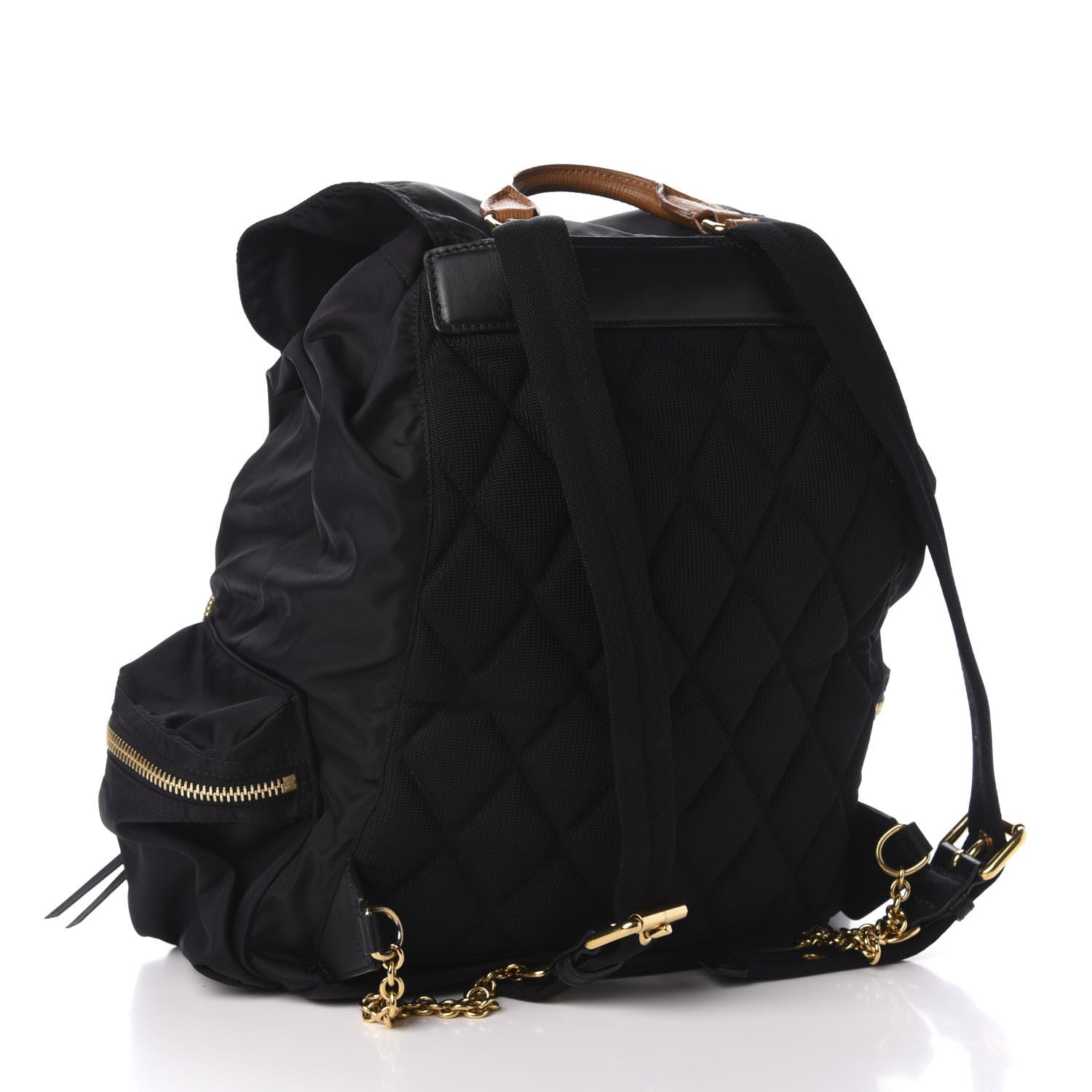 Burberry Nylon Large Rucksack Backpack Black 2 of 11