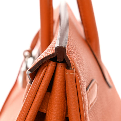 Hermes Togo Birkin 35 Orange 11 of 13