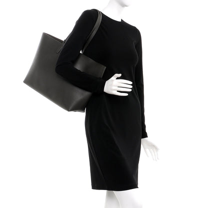 Saint Laurent Calfskin Large Shopping Tote Earth 2 of 11