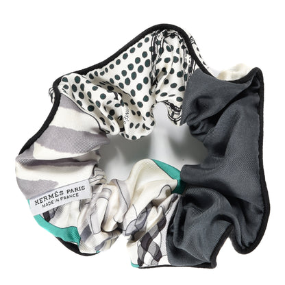Hermes Silk Claudia Scrunchie 2 of 4