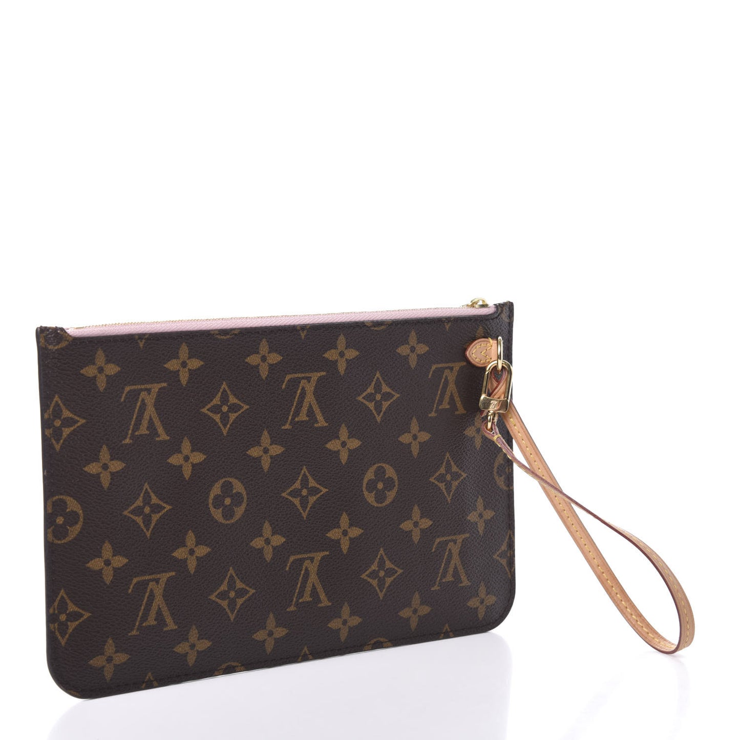 Monogram Neverfull MM GM Pochette Rose Ballerine