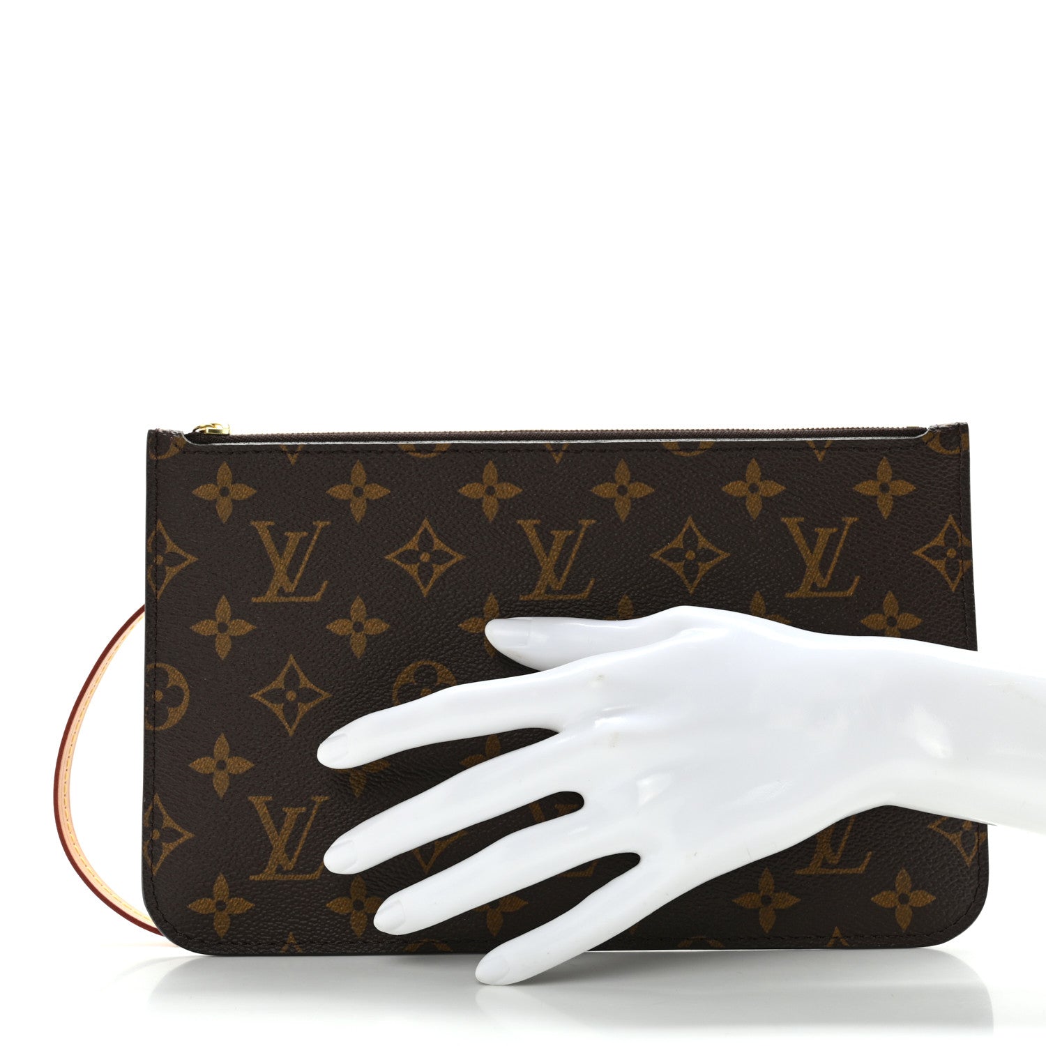 Louis Vuitton Monogram Neverfull MM GM Pochette 2 of 12