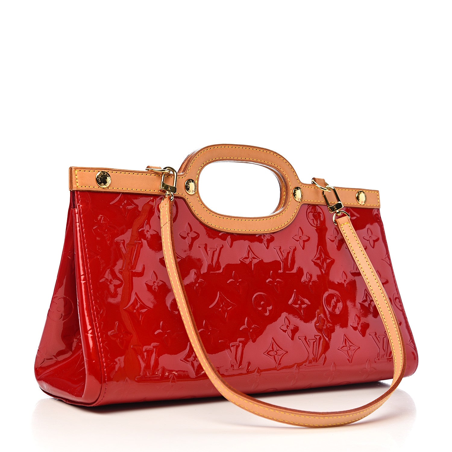 Louis Vuitton Vernis Roxbury Drive Rouge 2 of 8