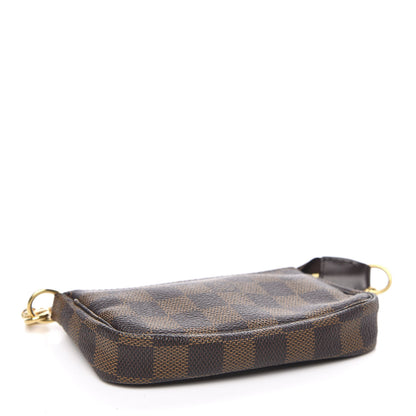 Louis Vuitton Damier Ebene Mini Pochette Accessories 4 of 10