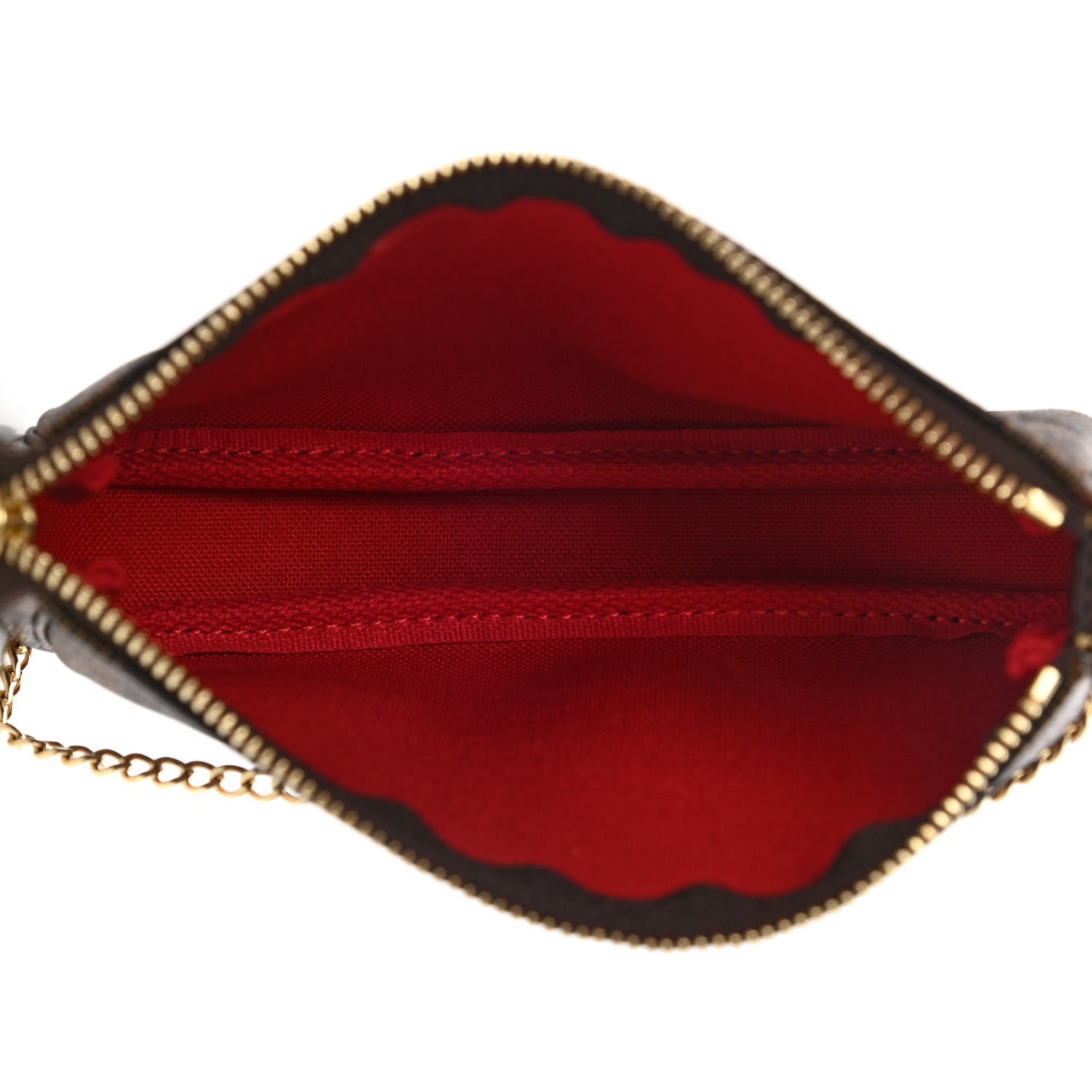 Louis Vuitton Damier Ebene Mini Pochette Accessories 6 of 8