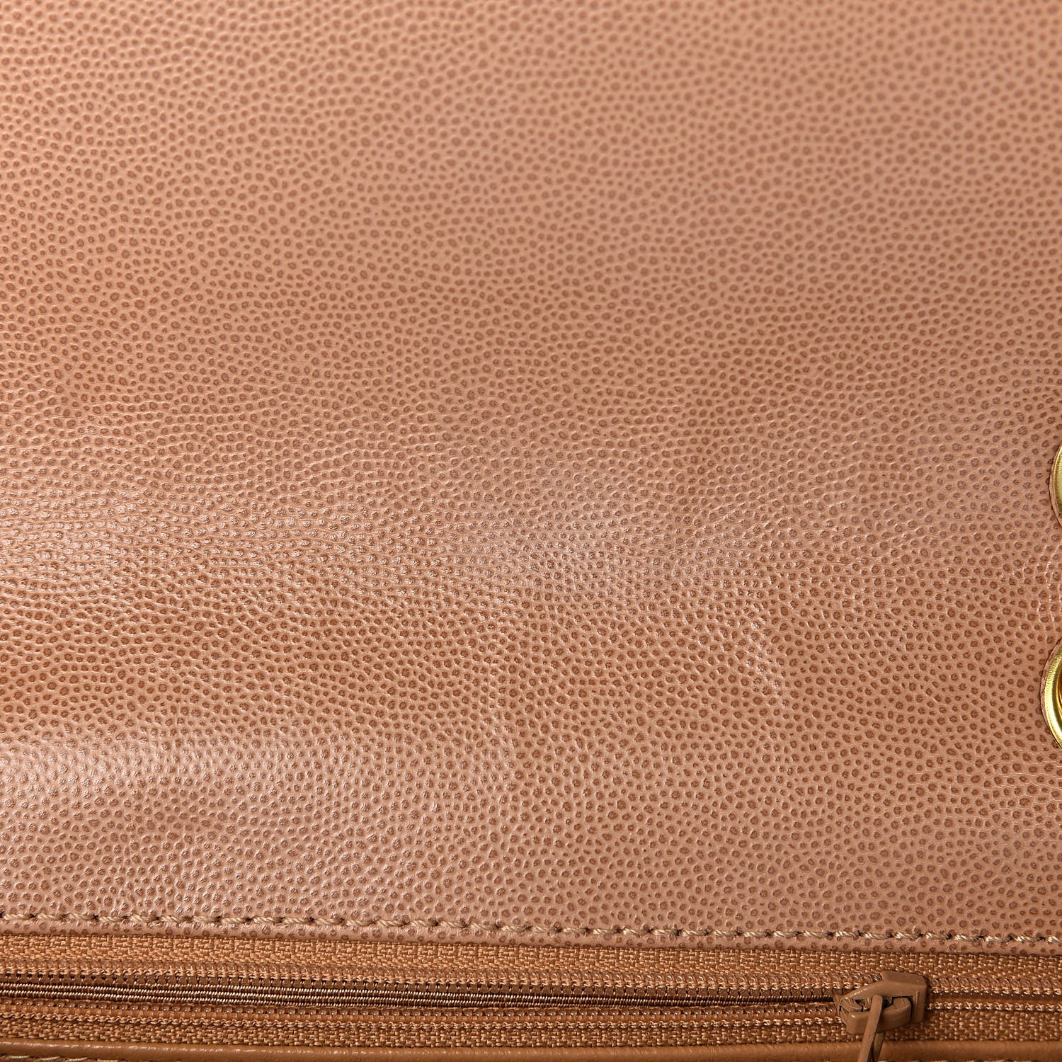 Chanel Caviar Stitch Small Single Flap Beige 9 of 16