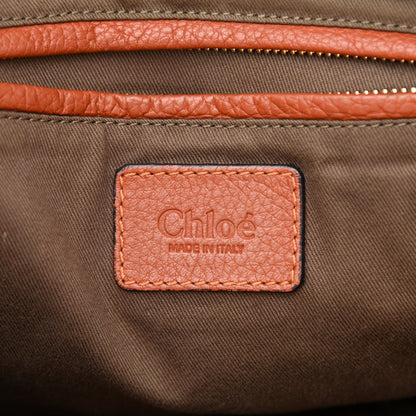 Chloe Calfskin Small Marcie Satchel Tan 6 of 15