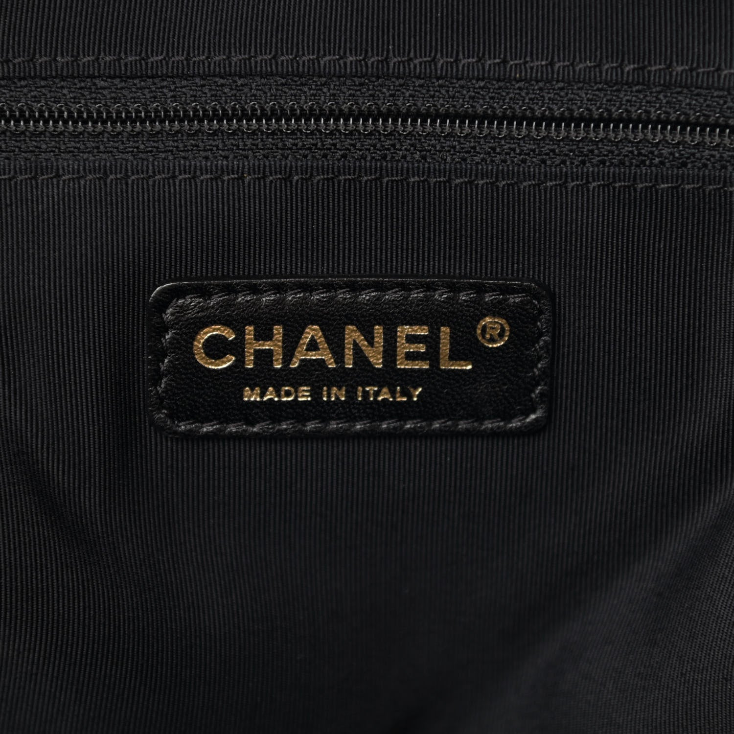 Chanel Calfskin Embroidered Ca D'Oro Tote Black 6 of 11