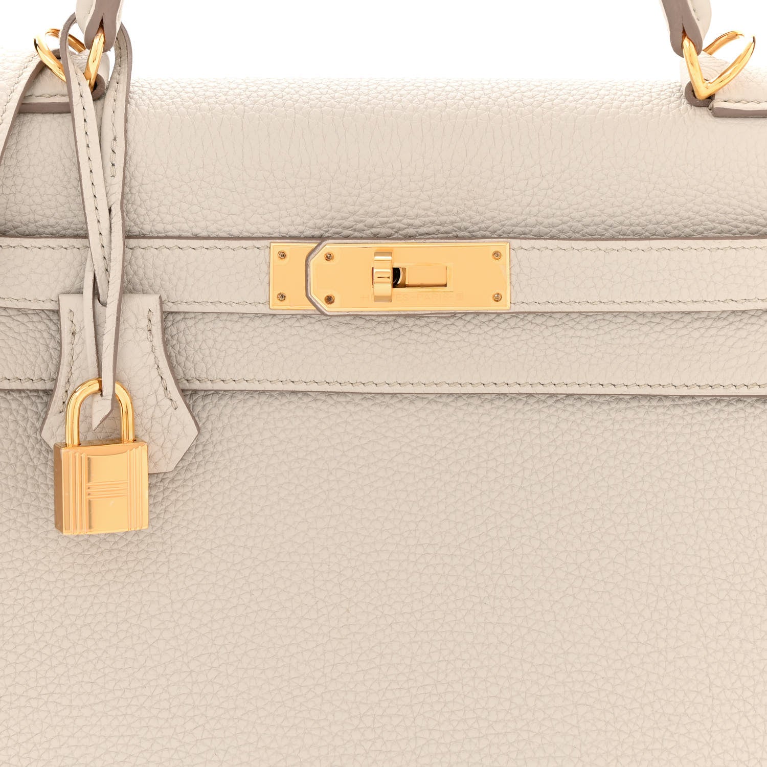 Hermes Togo Kelly Retourne 28 Beton 8 of 11