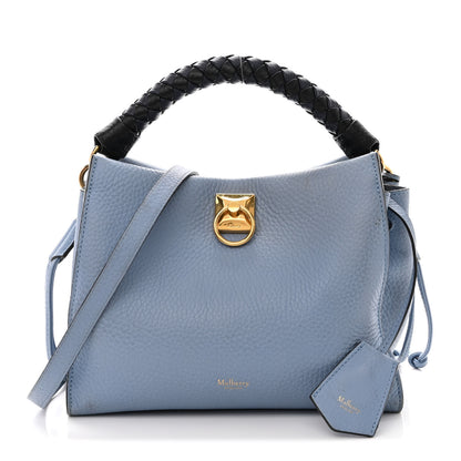 Mulberry Heavy Grain Small Iris Tote Blue 3 of 15