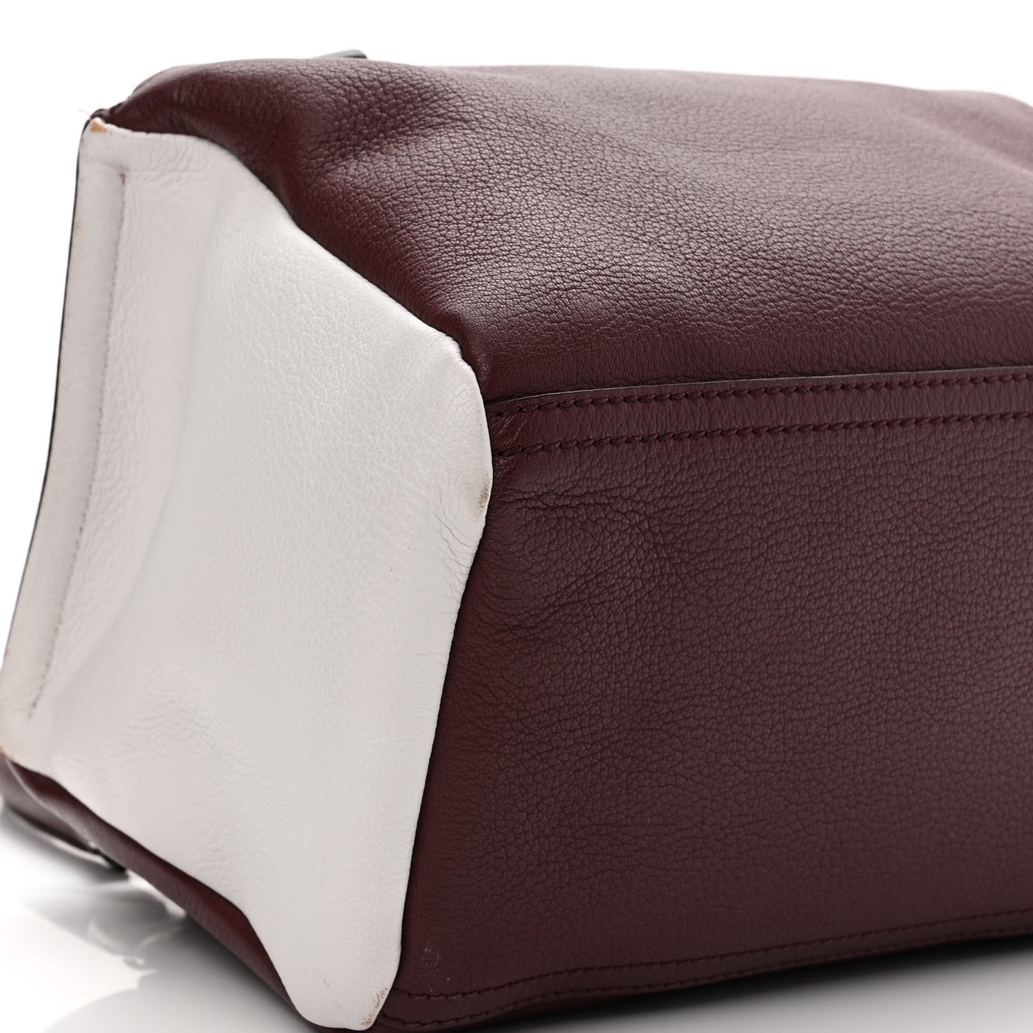 Givenchy Sugar Goatskin Small Pandora Burgundy Pink White 9 of 14