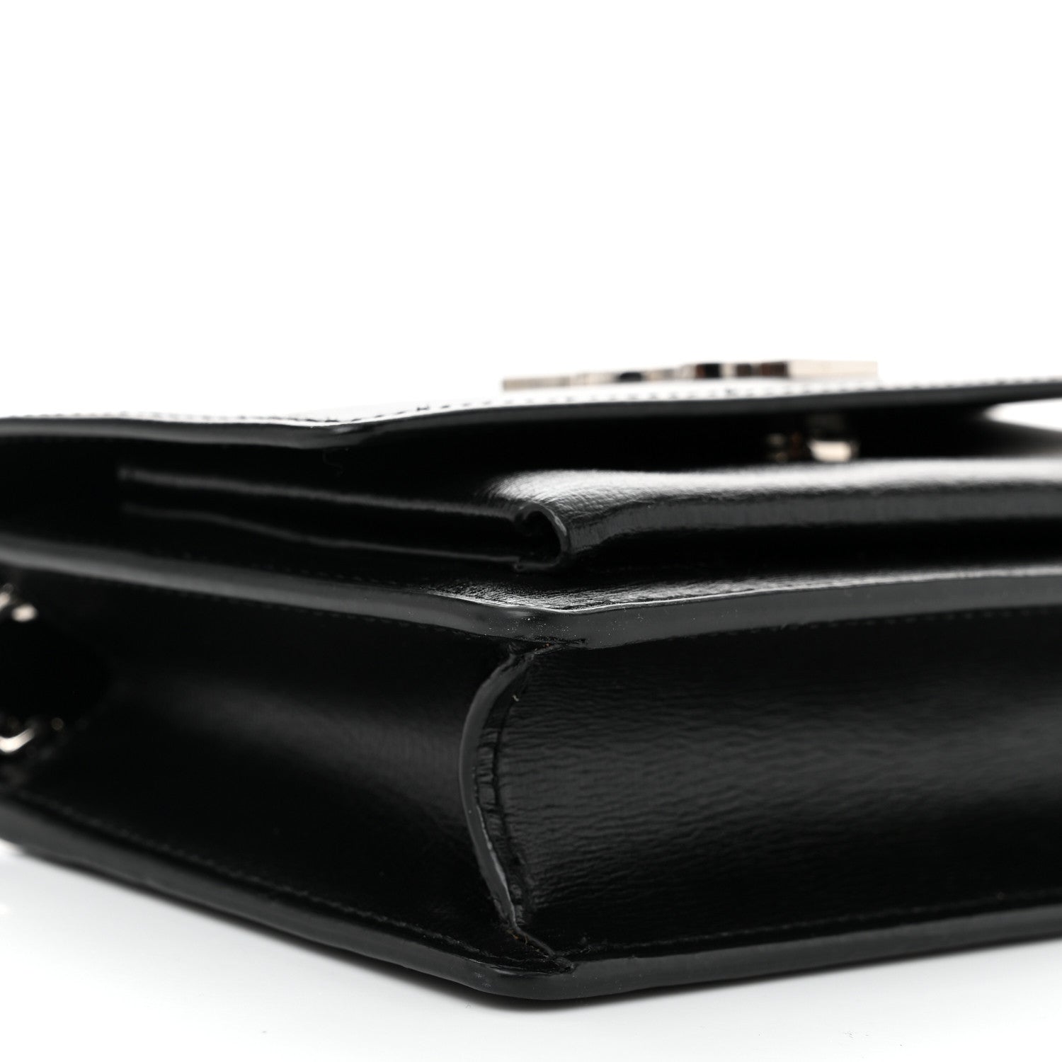 Saint Laurent Calfskin Monogram Sunset Chain Wallet 8 of 9