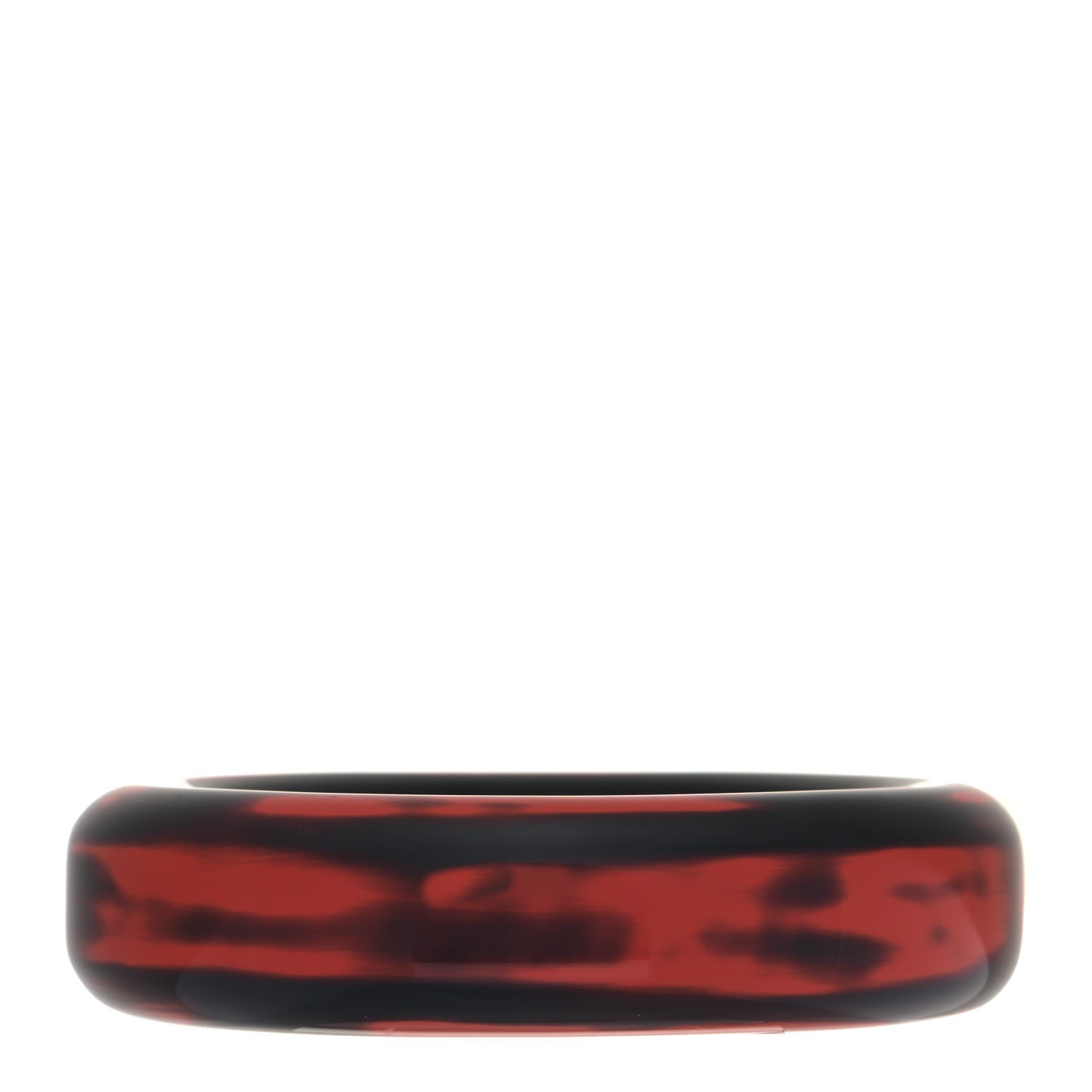 Tiffany Lacquer Hardwood Elsa Peretti Doughnut Bangle Bracelet Negoro 1 of 4