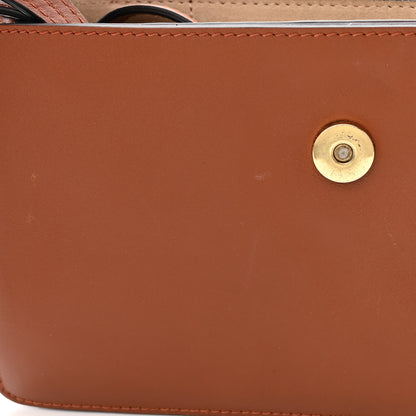 Chloe Suede Calfskin Small Faye Shoulder Bag Tobacco 10 of 15