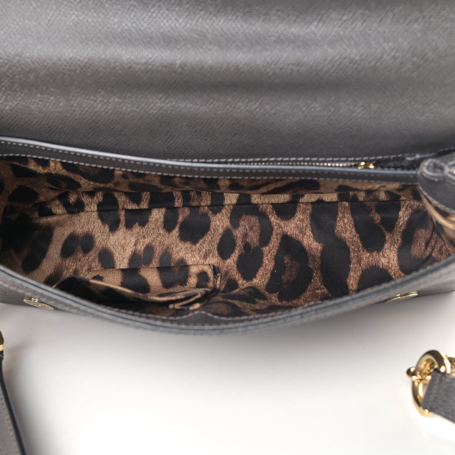 Dolce & Gabbana Dauphine Miss Sicily East West Shoulder Bag Grey 5 of 10