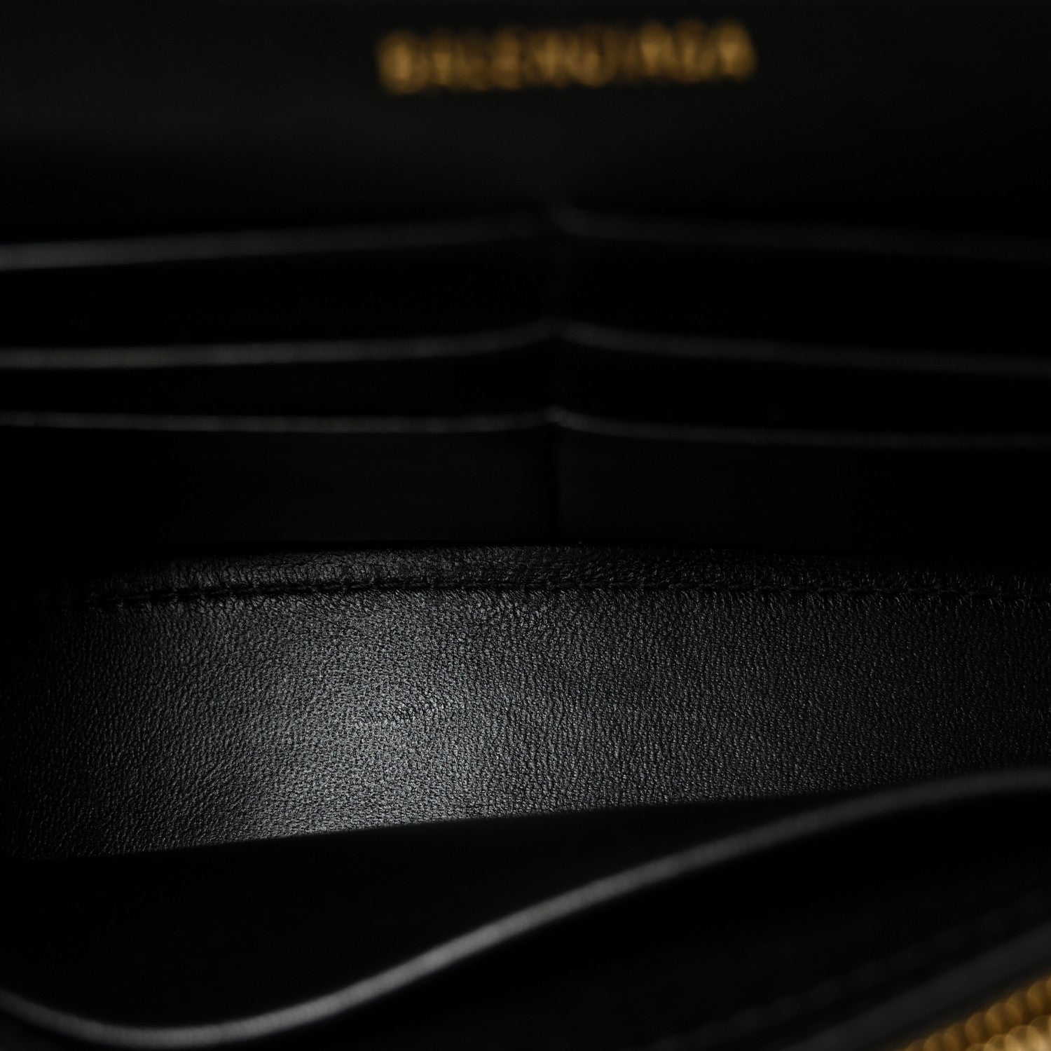 Balenciaga Shiny Box Calfskin Hourglass Chain Bag Black 5 of 9