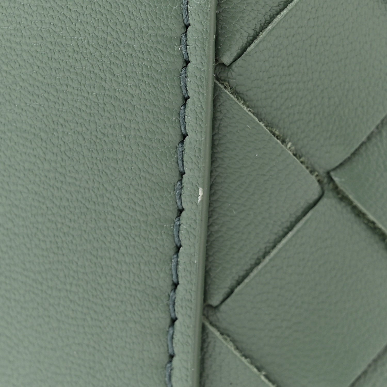 Bottega Veneta Calfskin Nappa Intrecciato Candy Wallace Aloe 11 of 11
