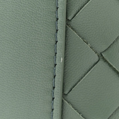 Bottega Veneta Calfskin Nappa Intrecciato Candy Wallace Aloe 11 of 11