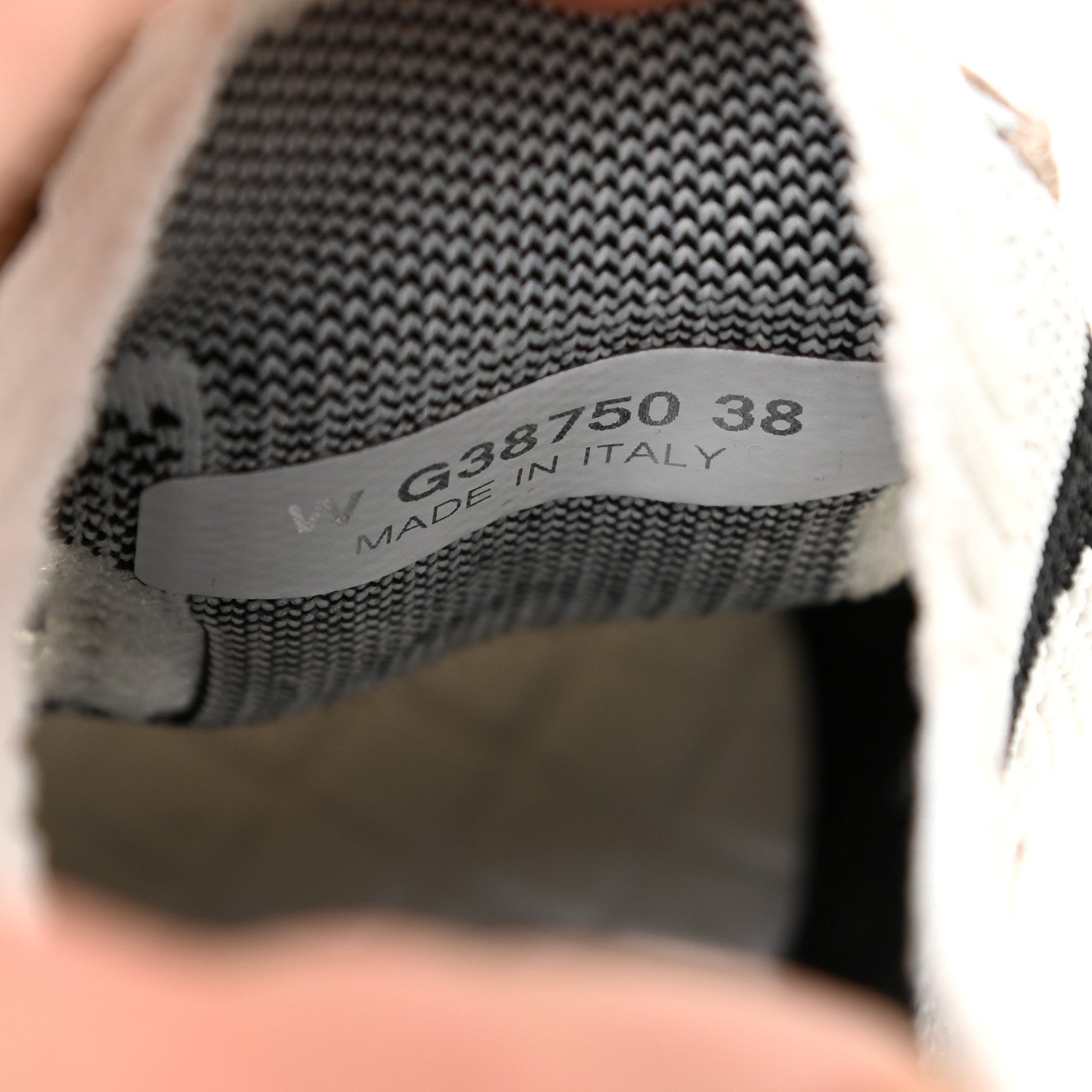 Chanel Mesh Suede Fabric Womens CC Sneakers 38 White Ivory Light Beige 12 of 20
