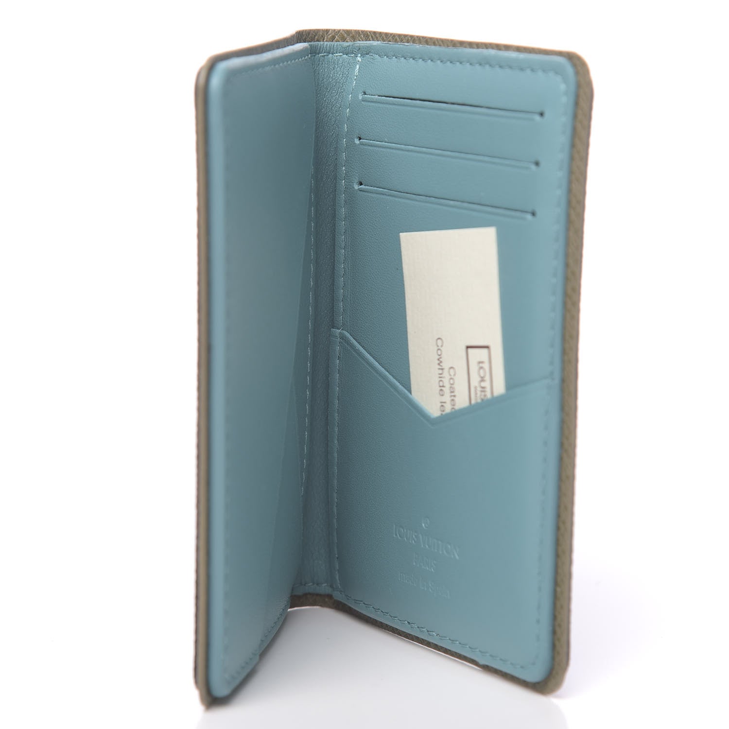 Louis Vuitton Monogram Pocket Organizer Pacific Blue 5 of 7