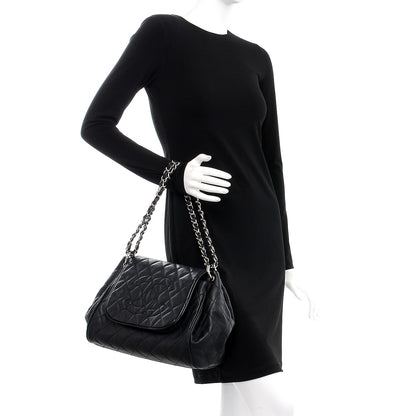 Chanel Caviar Quilted Timeless Accordion Flap Black 3 of 8