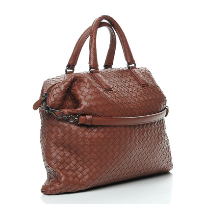 Bottega Veneta Nappa Intrecciato Medium Convertible Bag Russet 3 of 10