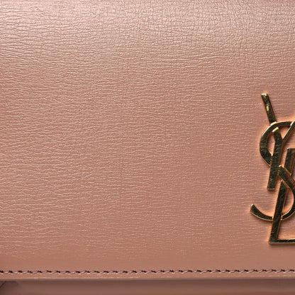 Saint Laurent Smooth Calfskin Monogram Phone Holder Crossbody Vintage Peach 8 of 12