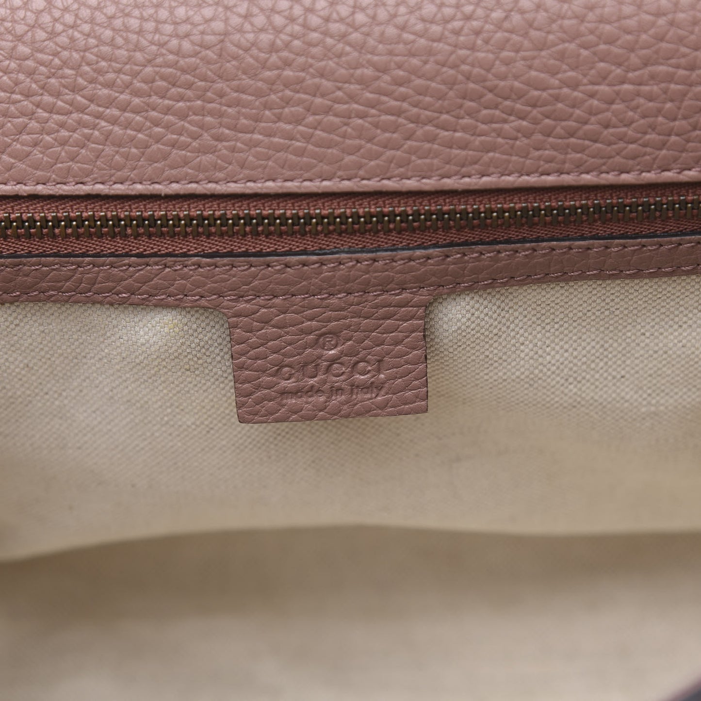 Calfskin Small GG Marmont Top Handle Bag Rosy Phard