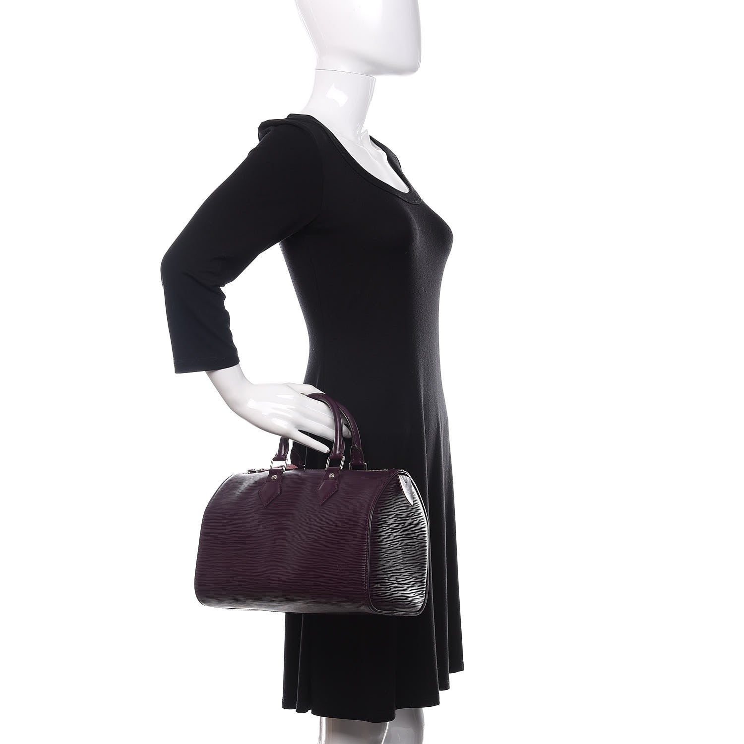 Louis Vuitton Epi Speedy 25 Cassis 2 of 10