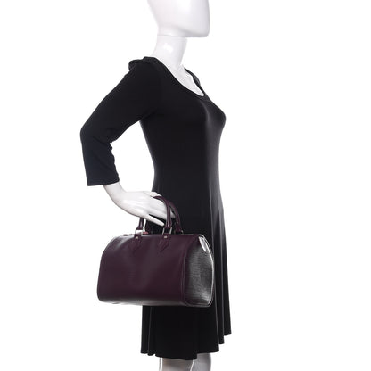 Louis Vuitton Epi Speedy 25 Cassis 2 of 10