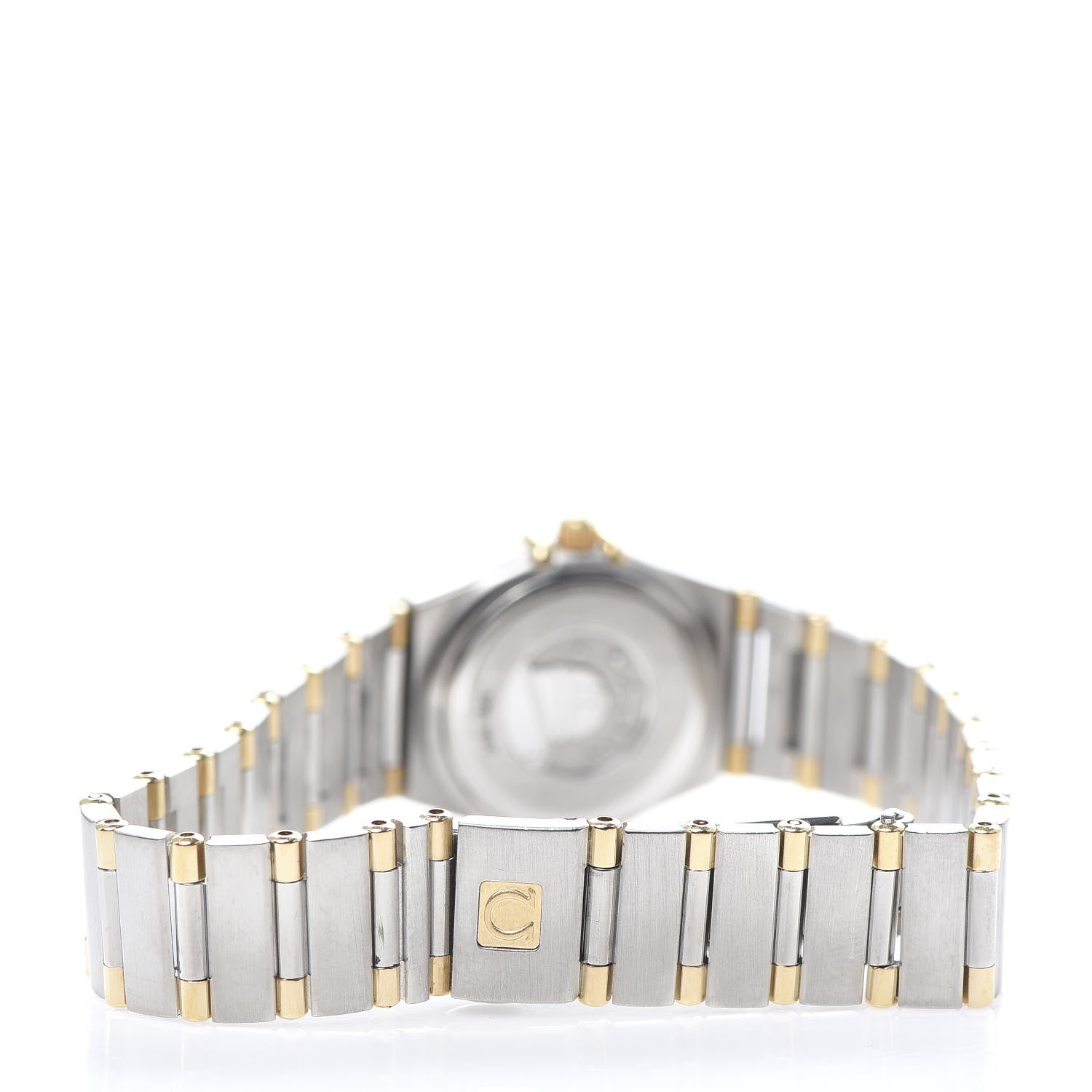 Omega Stainless Steel 18K Yellow Gold Mother of Pearl 22mm Constellation Quartz Watch 1262.70 4 of 7