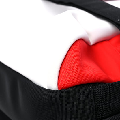 Burberry Nylon Large Nevis Backpack White Red Black 8 of 15