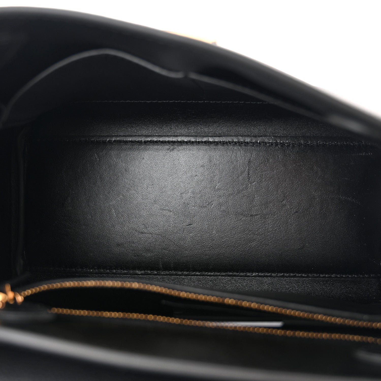 Versace Calfskin Medium La Medusa Top Handle Handbag Black 5 of 11