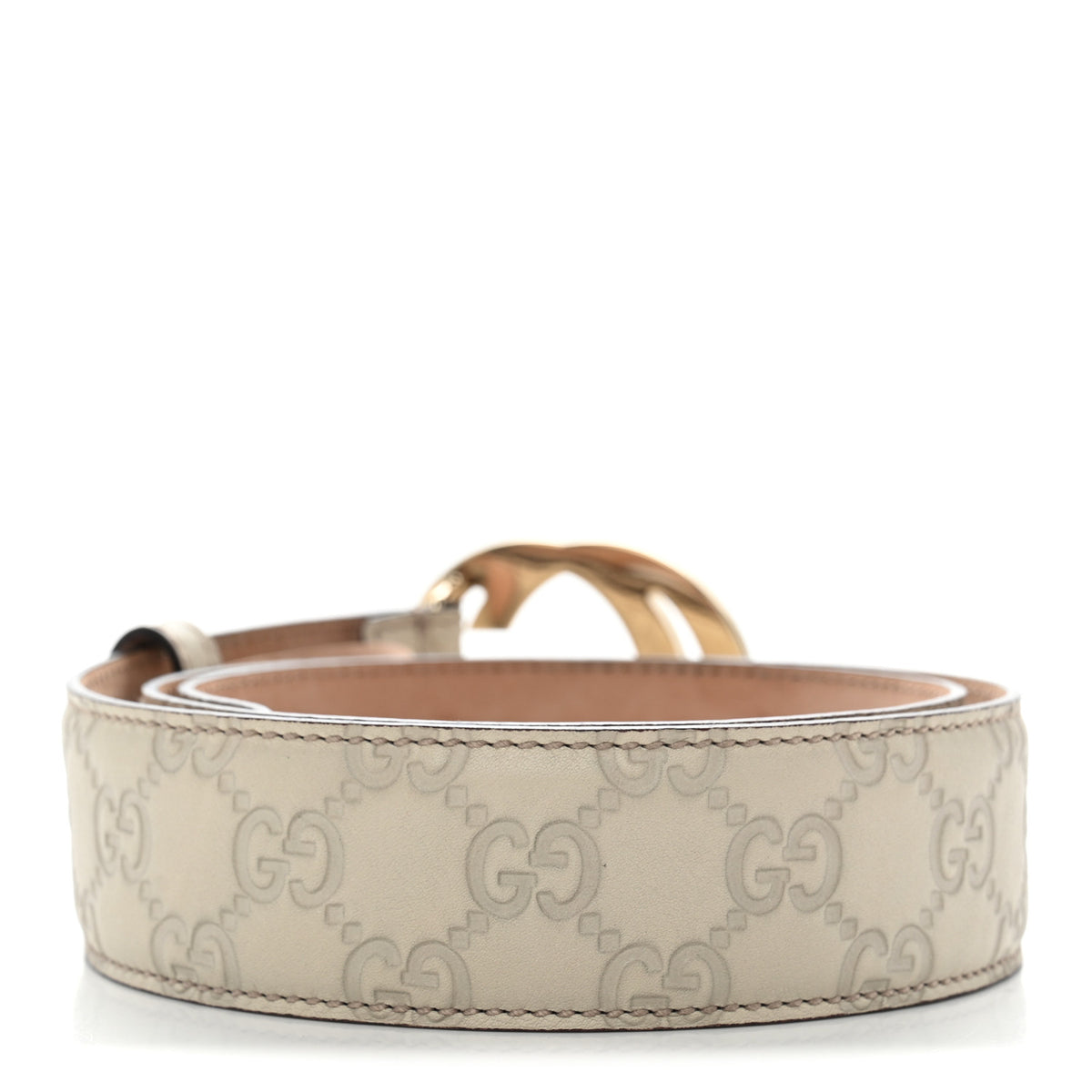 Guccissima Interlocking G 40mm Belt 85 34 Off White