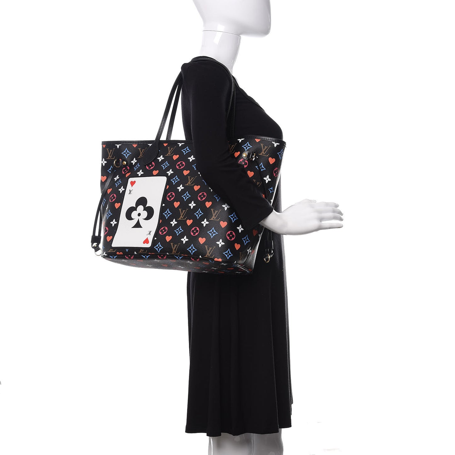 Game On Neverfull MM Black