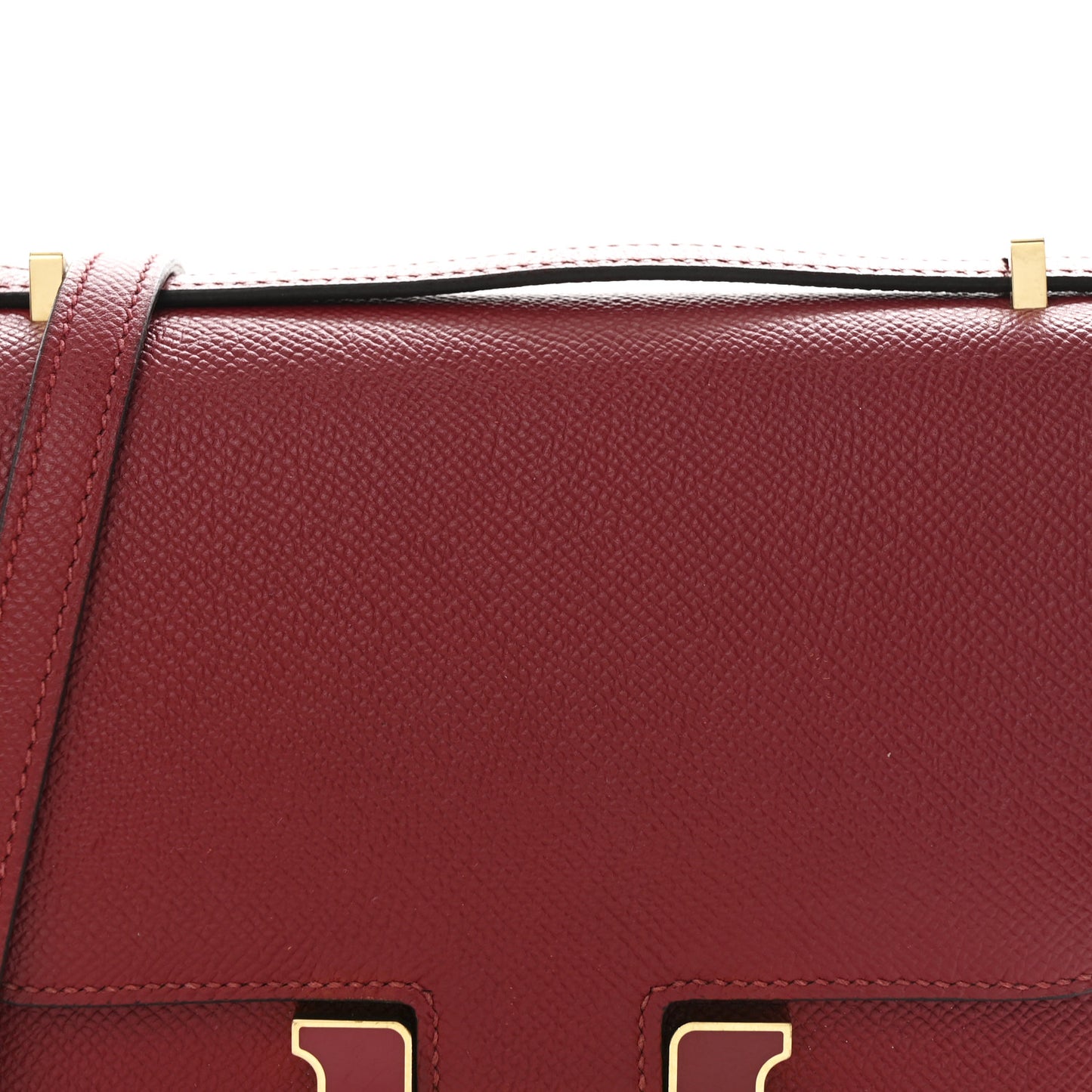 Epsom Enamel Constance 18 Rouge Grenat